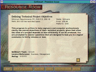 GetSmart Resource Room page